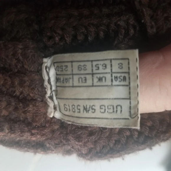 Ugg Classic Cardy Boot Brown Winter 8 - Picture 7 of 7